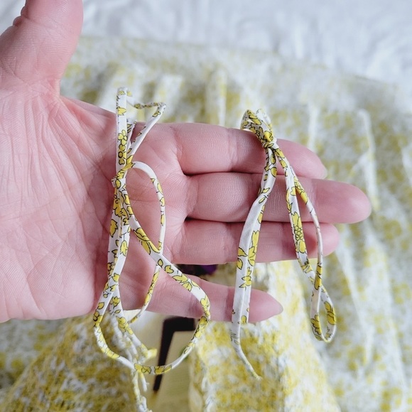 J. Crew Paloma Yellow Floral Dress - Made with Liberty Fabric - Picture 8 of 16